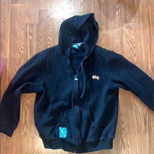 LRG black zip up